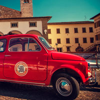 Vintage Fiat 500 tours and hire, Our Fleet: Paola 2