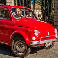 Vintage Fiat 500 tours and hire, Our Fleet: Paola 3
