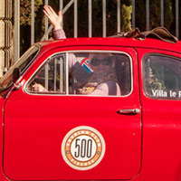 Vintage Fiat 500 tours and hire, Our Fleet: Paola 1