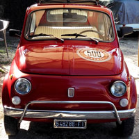 Vintage Fiat 500 tours and hire, Our Fleet: Paola 7